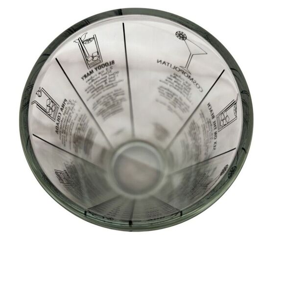 Bartender Cocktail Recipe Glass - Picture 4 of 5